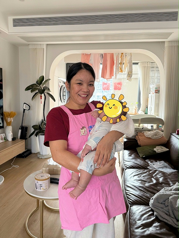 临时救场月嫂吴姐太赞！耐心细致超负责，带娃饮食两不误