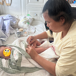 周姐24小时贴心守护，宝宝舒心我安心，感恩遇见超幸福